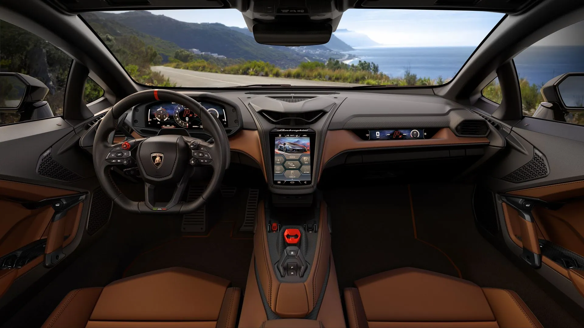 Lamborghini Temerario Interior Dashboard