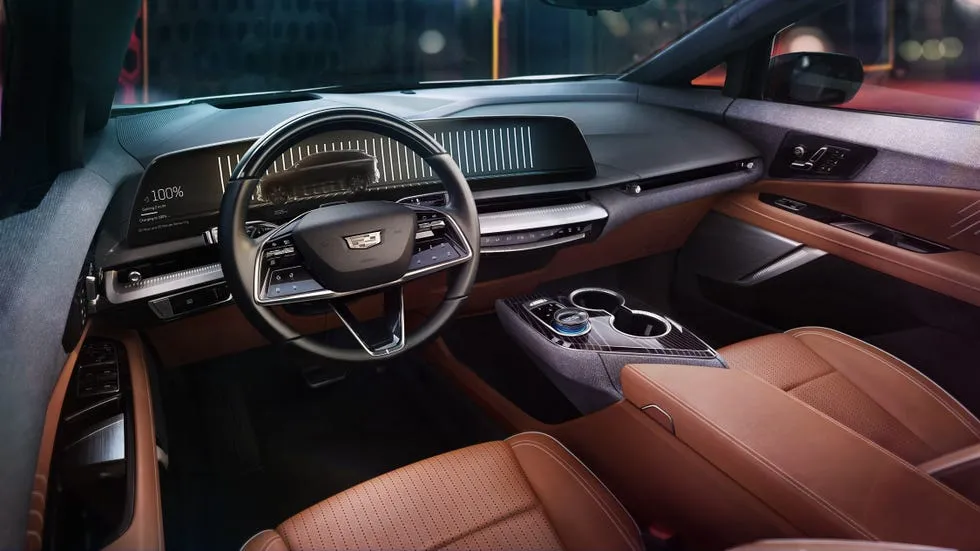 2025 Cadillac Optiq EV SUV Interior