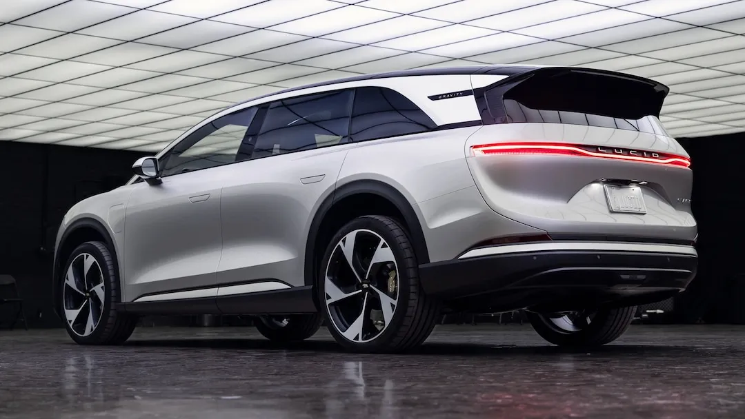 2025 Lucid Gravity SUV Rear