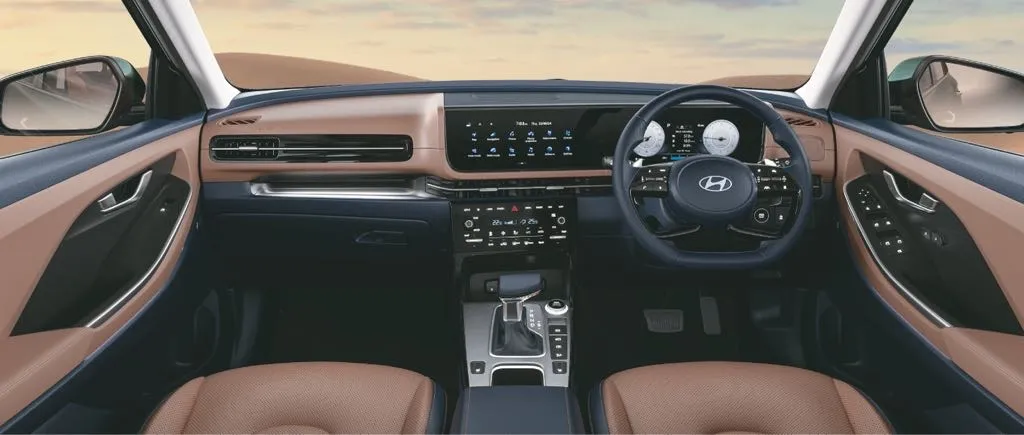 Hyundai Alcazar Facelift Interior