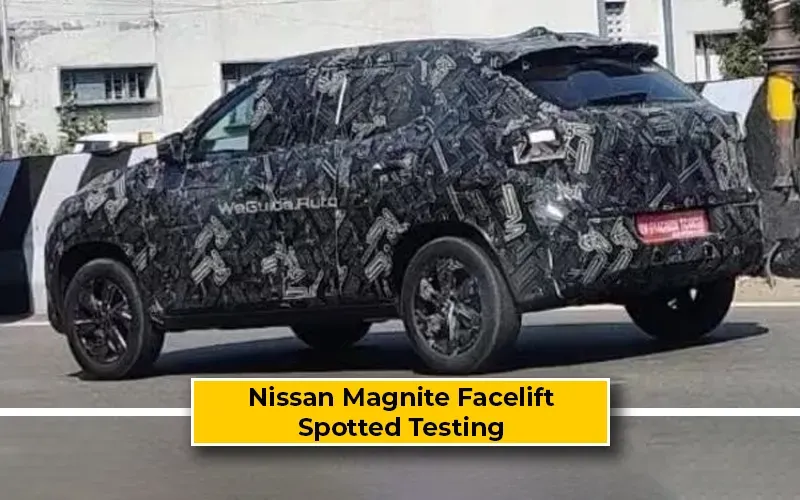 Nissan Magnite Facelift Expected to Launch on 4th October